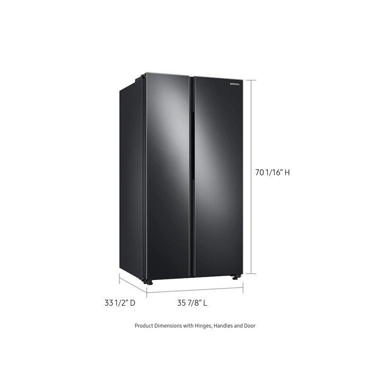 Samsung 28 cu. ft. Smart SidebySide Refrigerator & Reviews Wayfair